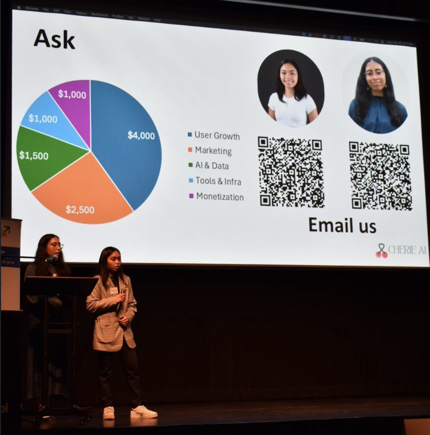 Pitching for Chérie AI